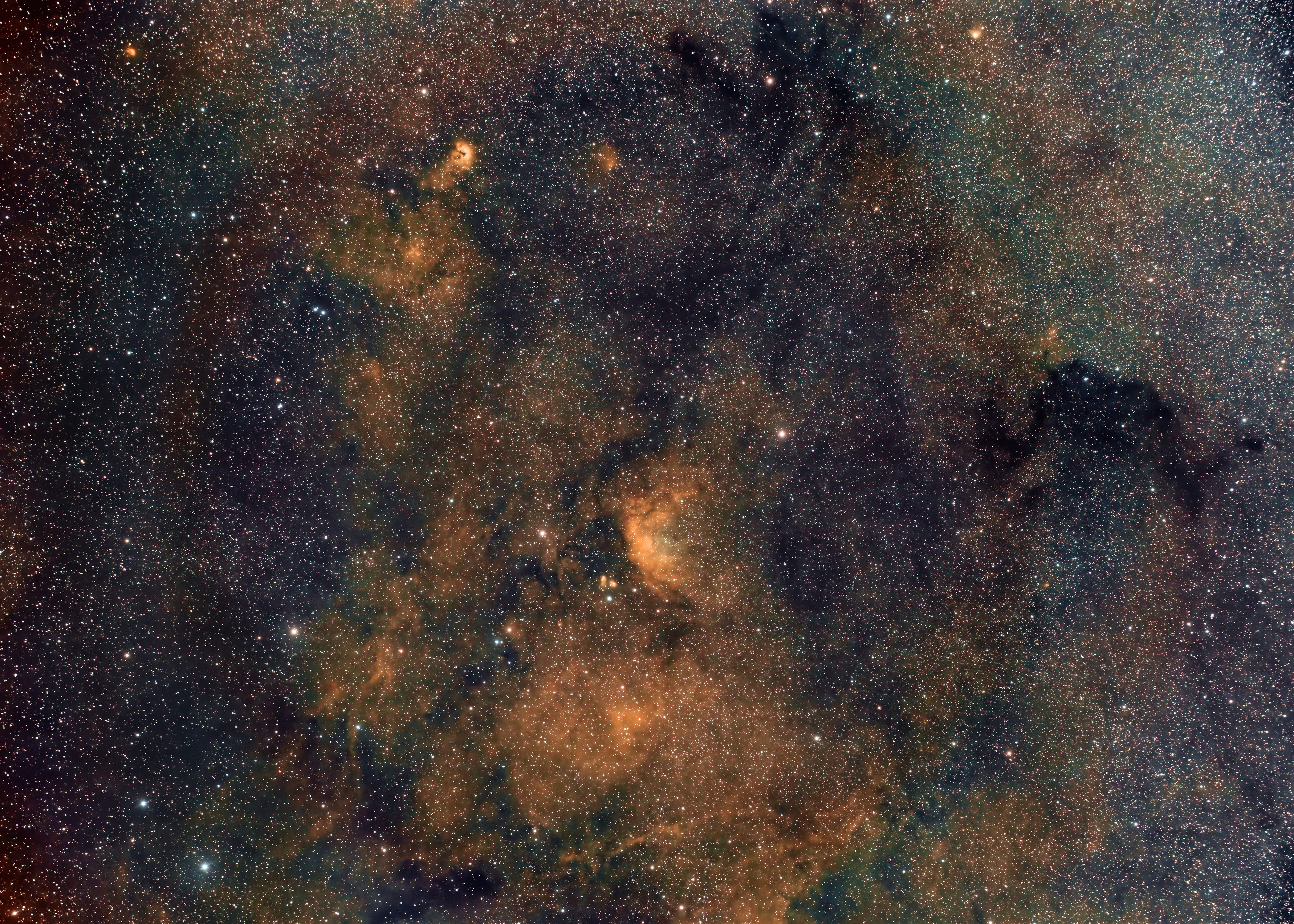 Sh2-87, 88, and 90 | Telescope Live